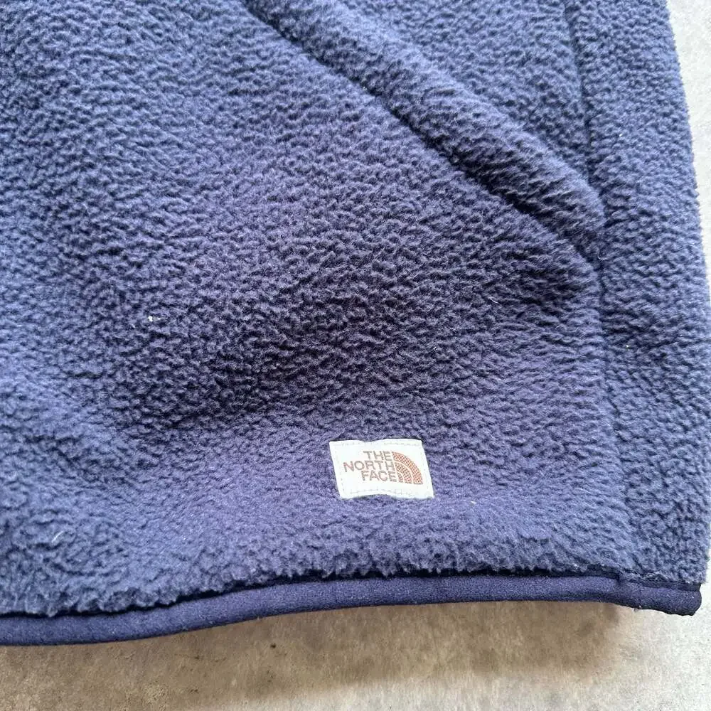 The North Face Carbondale Snap-Front Fleece Hoodie Pullover - Navy